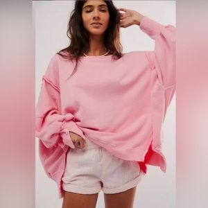 NWOT FREE PEOPLE CAMDEN SWEATSHIRT